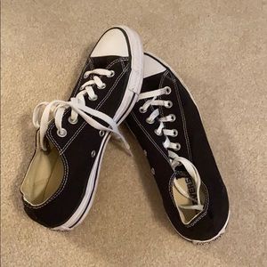 Black and White Converse